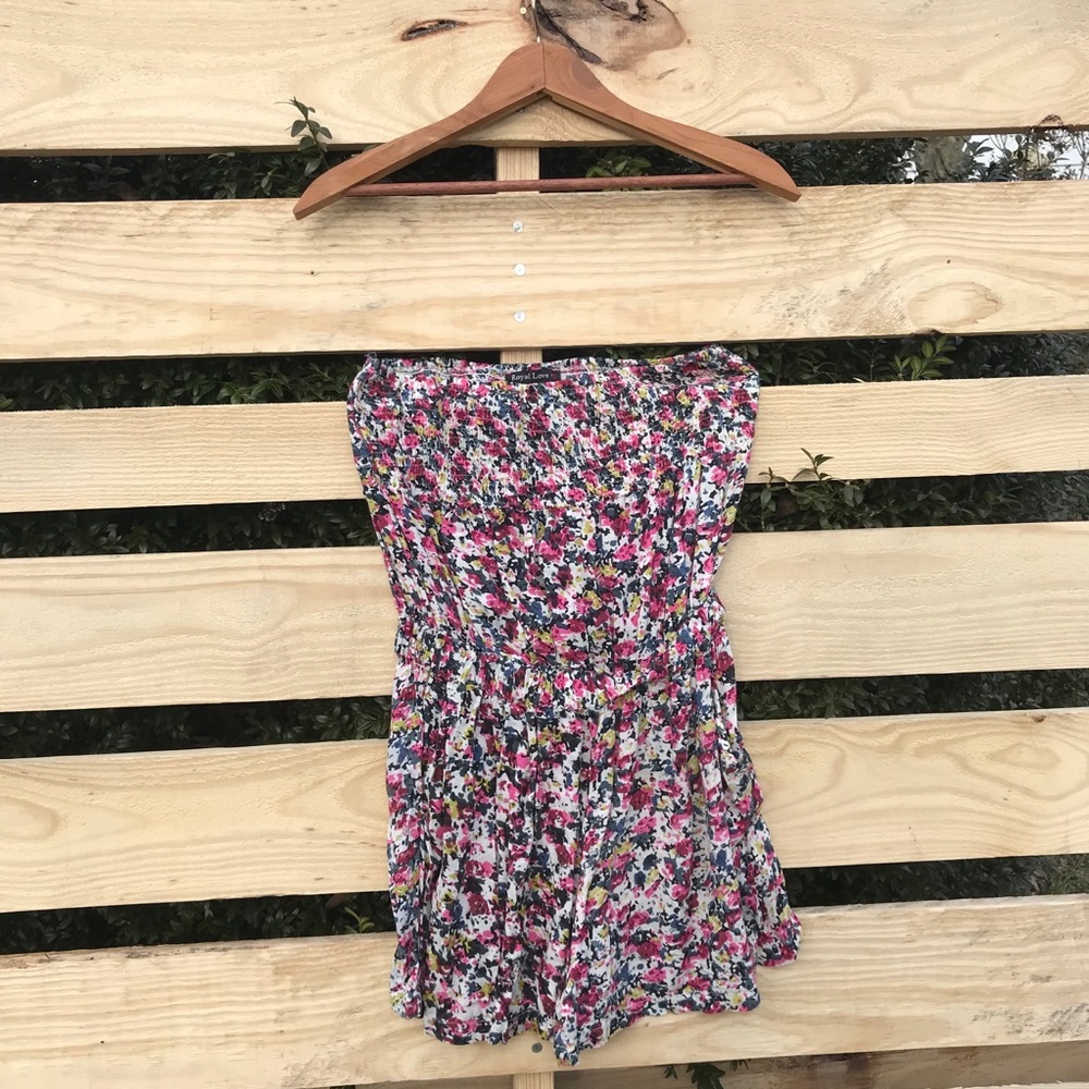 Floral printed jumper